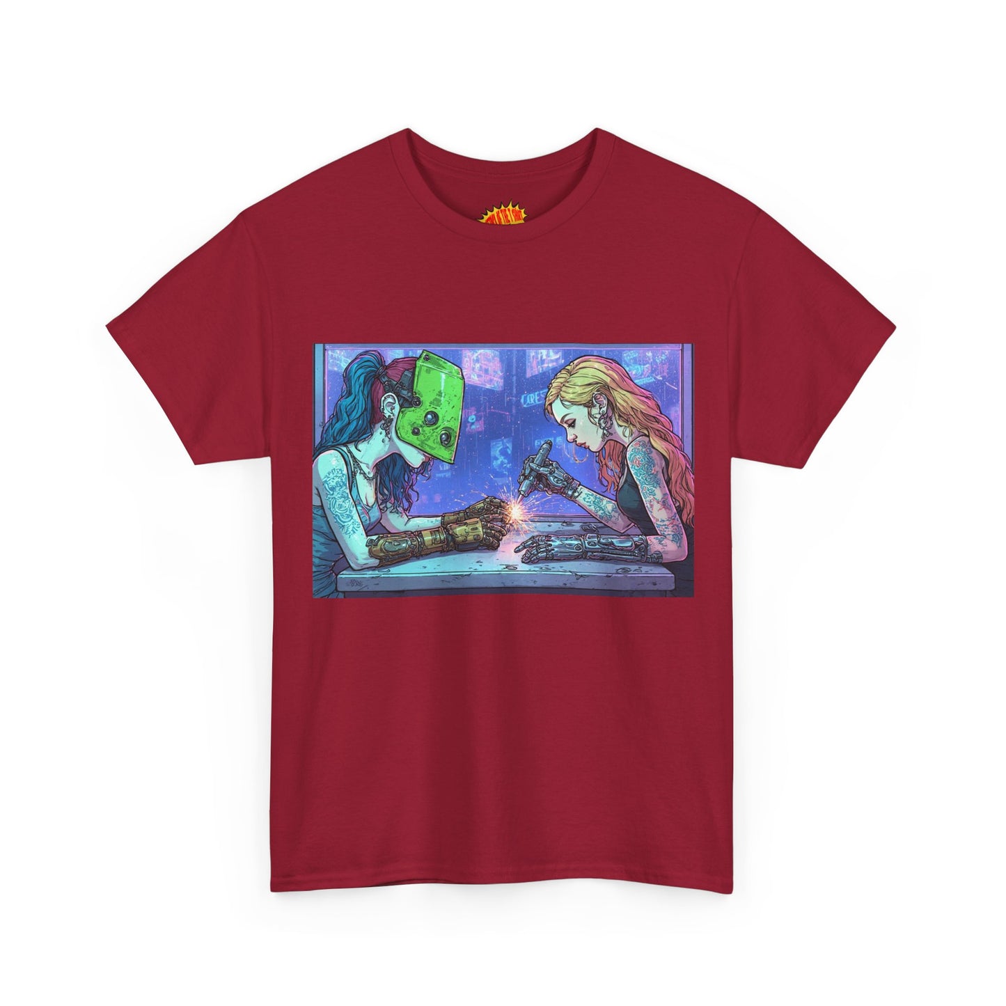 Robot Hands Manicure Cyberpunk T-Shirt *Multiple Colors*
