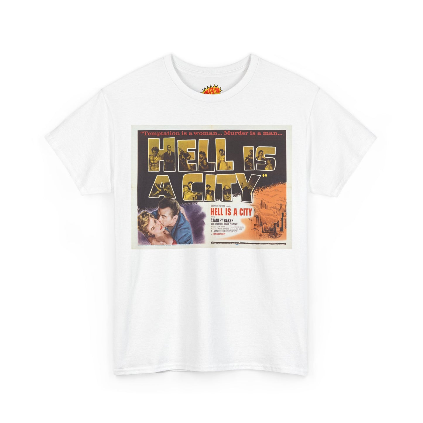 Hell is a City Movie Poster T-Shirt *Multiple Colors*