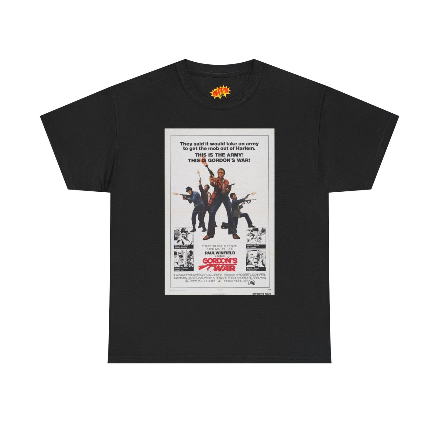 Gordon's War Movie Poster T-Shirt *Multiple Colors*