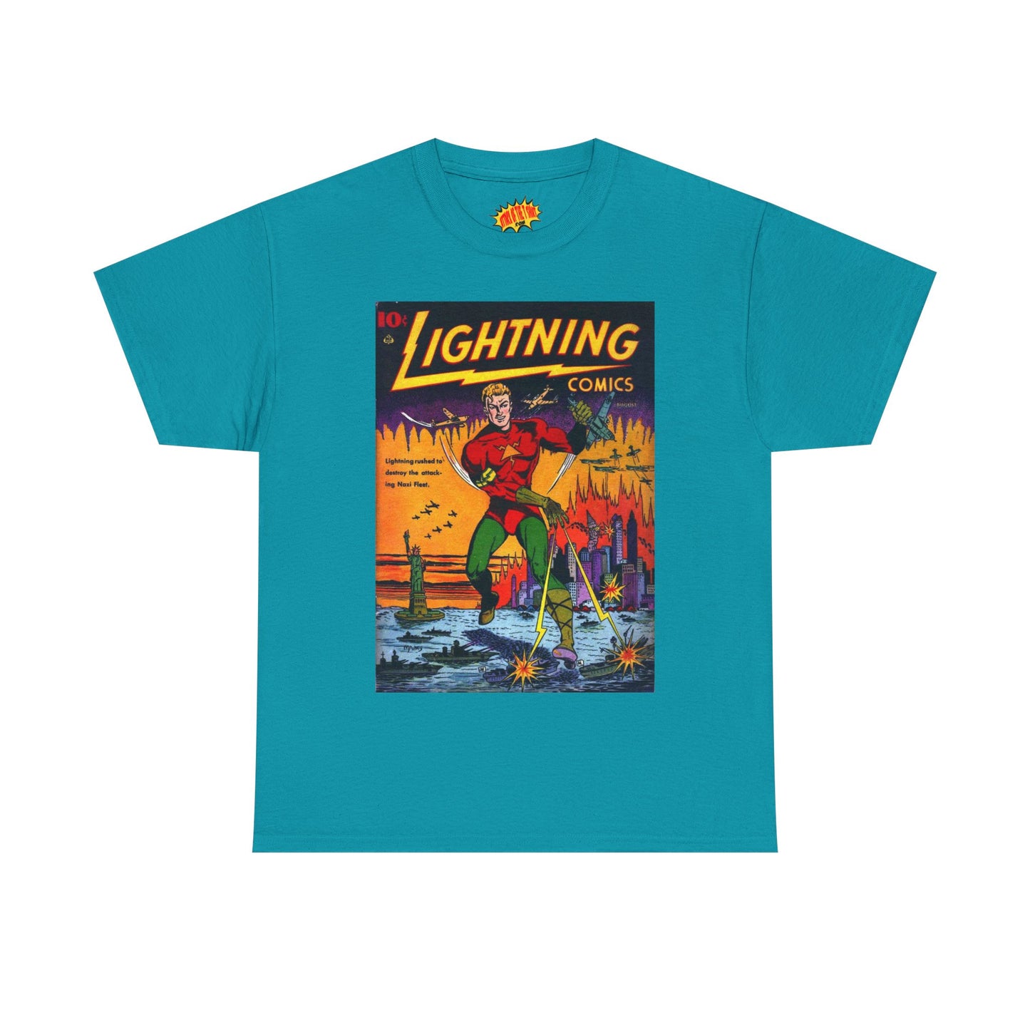Lightning Comics August Comic Tee Shirt *Multiple Colors*
