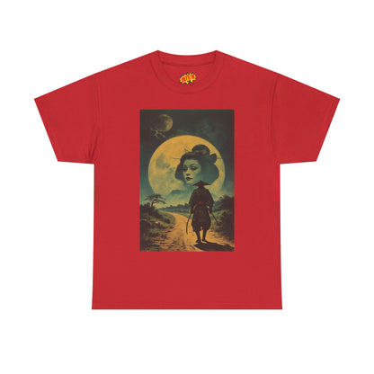 Samurai w/Double Moon Woman T-Shirt