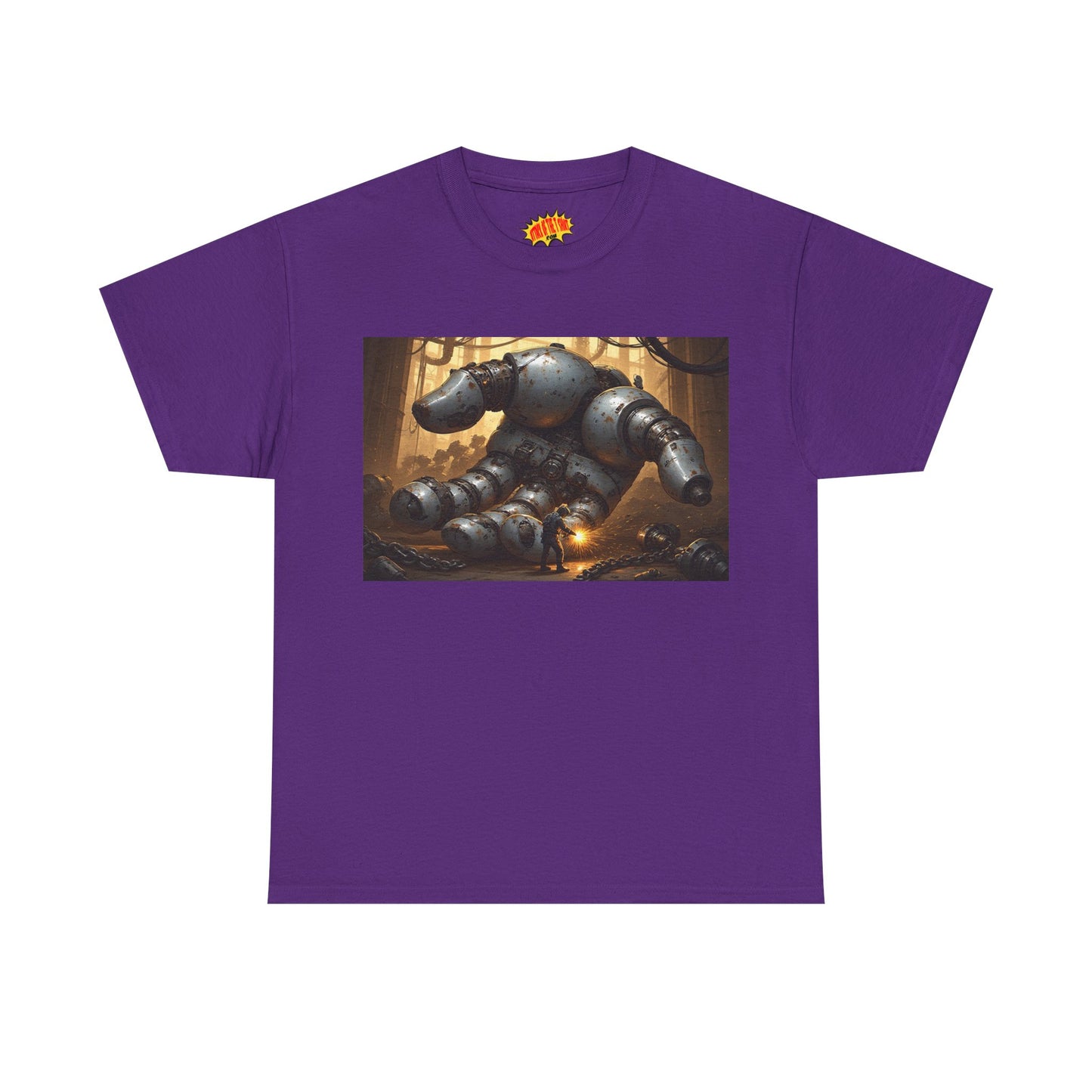 Anime Factory Welder w/Mech Hand T-Shirt *Multiple Colors*