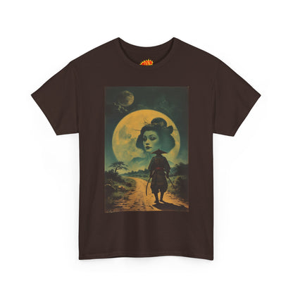 Samurai w/Double Moon Woman T-Shirt