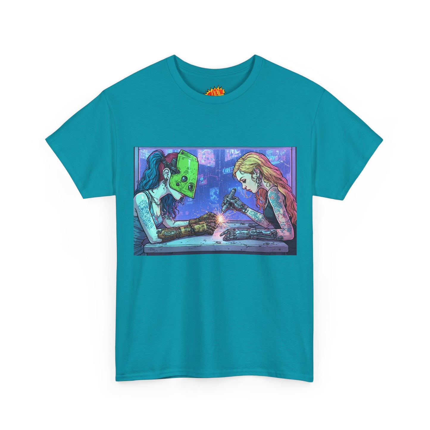 Robot Hands Manicure Cyberpunk T-Shirt *Multiple Colors*