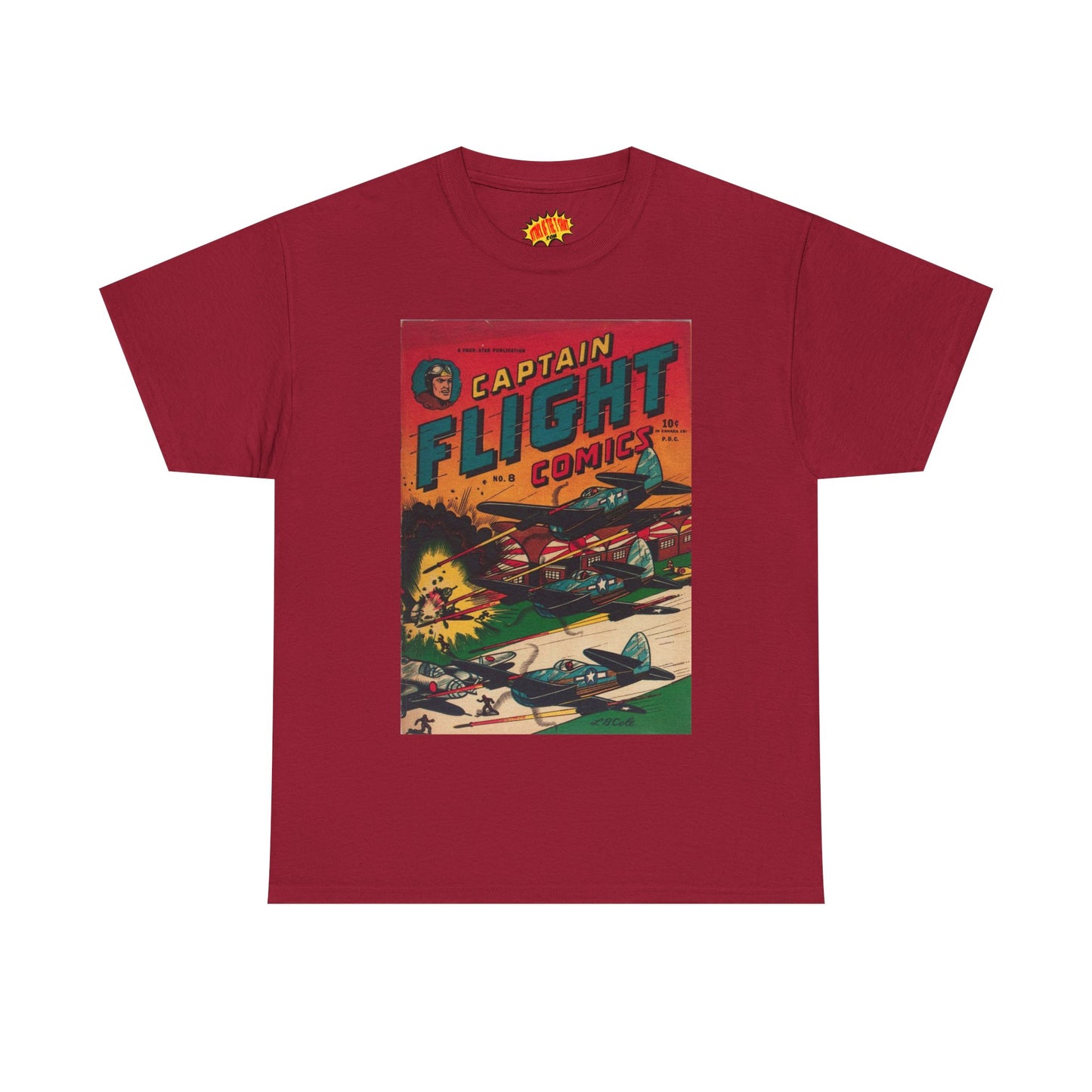 Captain Flight No. 8 Comic Tee Shirt *Multiple Colors*