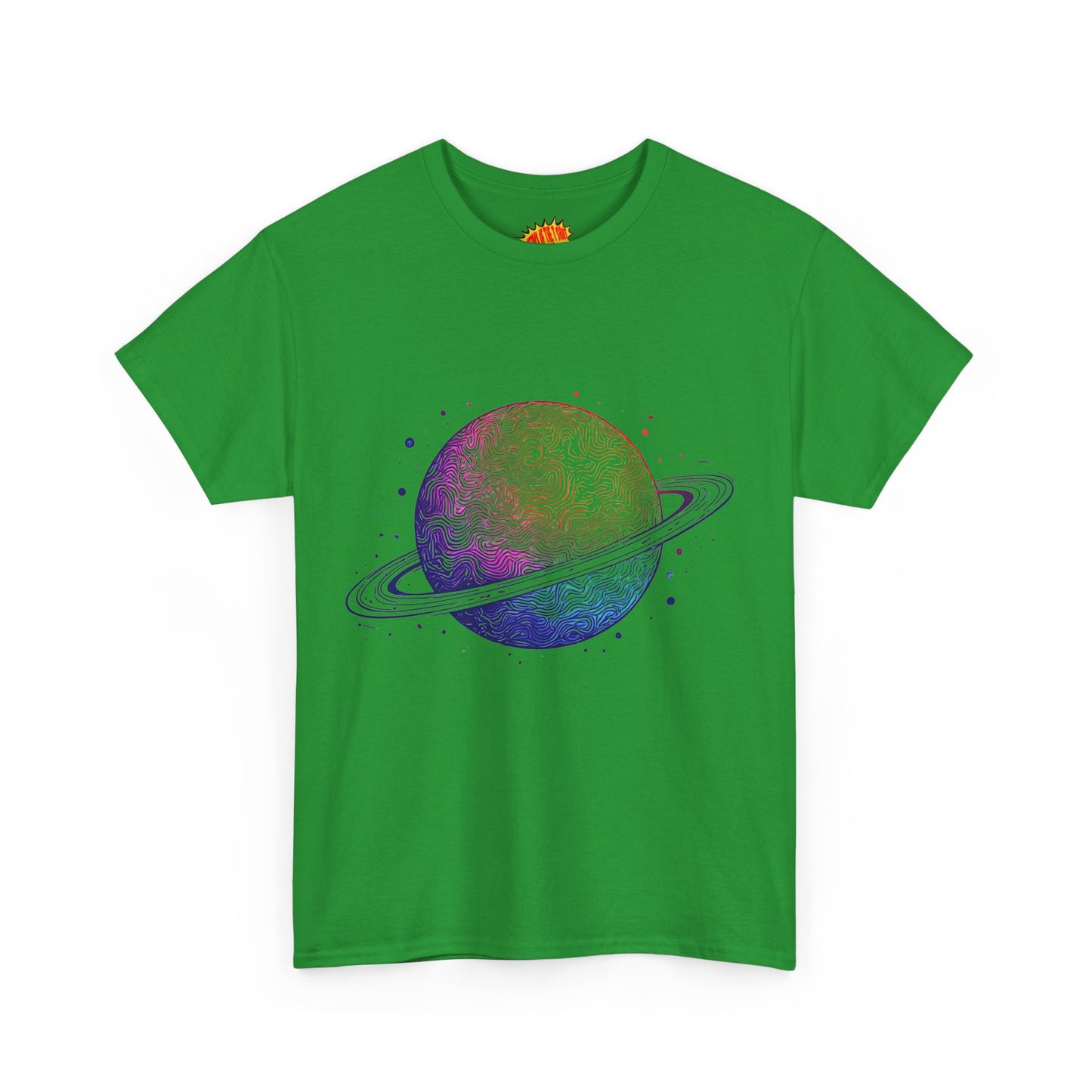 Space Art Ringed Planet Graphic Tee Shirt *Multiple Colors*