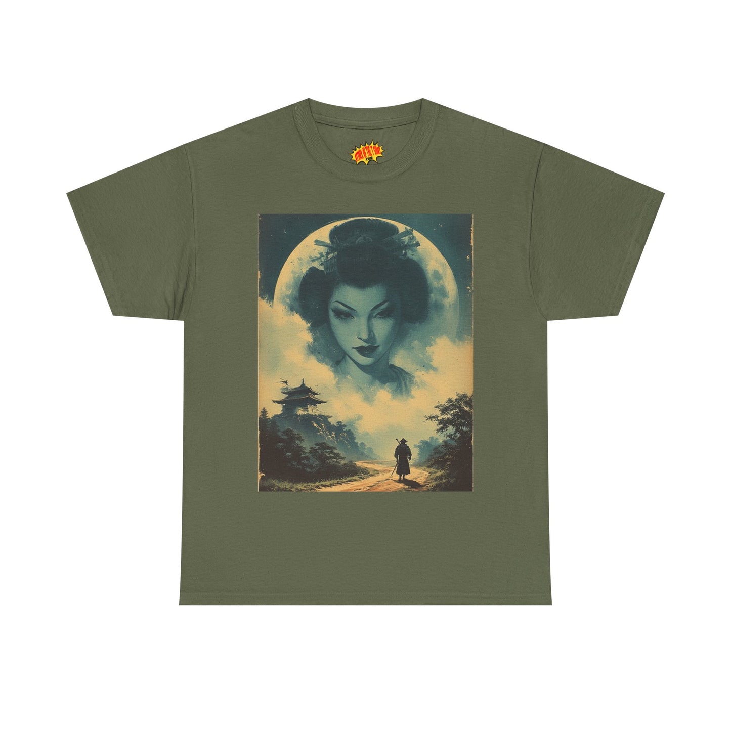 Traveller w/Full Moon Sky Woman T-Shirt *Multiple Colors*