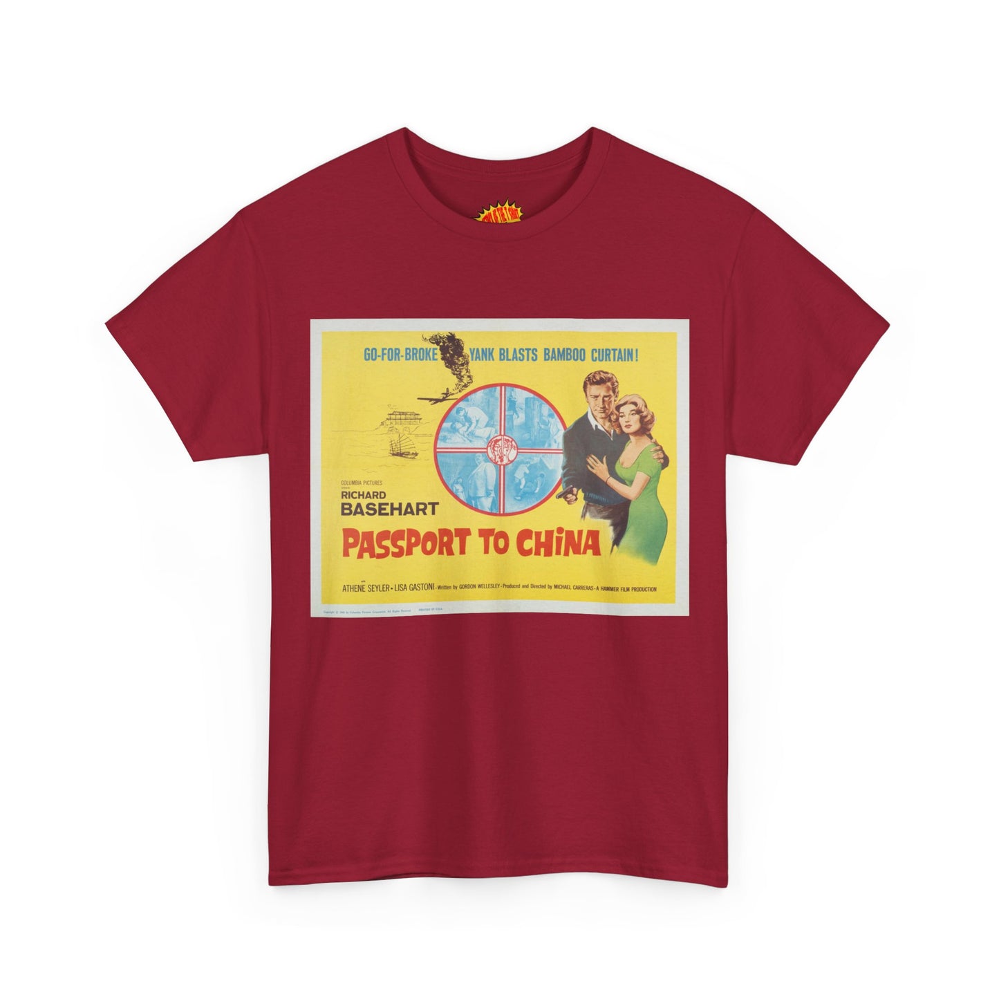 Passport to China Movie Poster T-Shirt *Multiple Colors*
