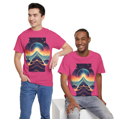 Cosmic Stairway Galaxy Graphic Art Tee Shirt