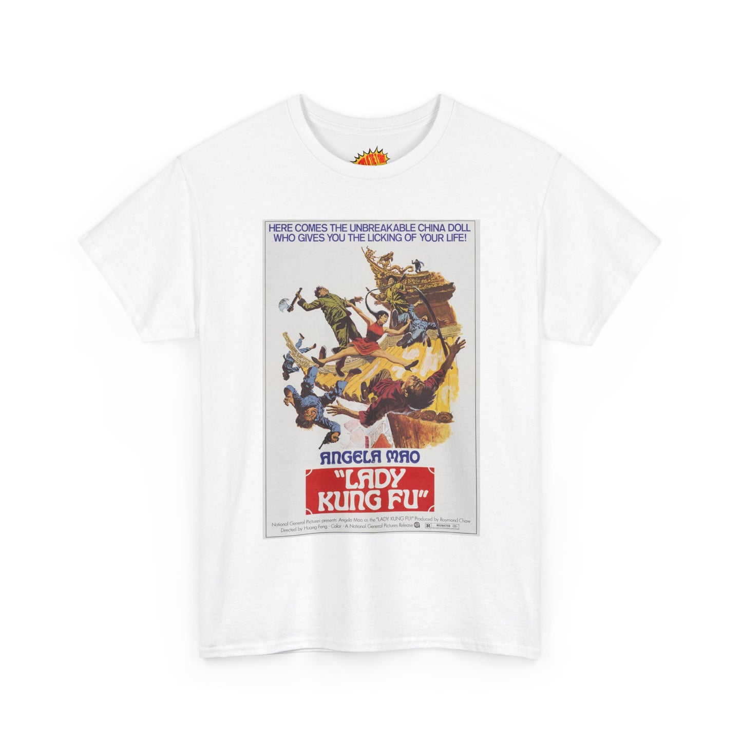 Lady Kung-Fu Movie Poster T-Shirt *Multiple Colors*