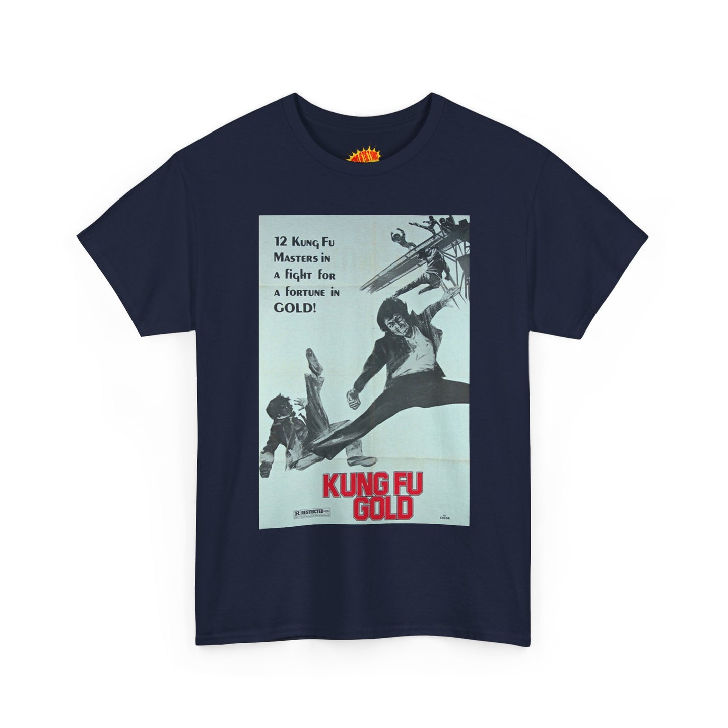 Kung Fu Gold Movie Poster T-Shirt *Multiple Colors*