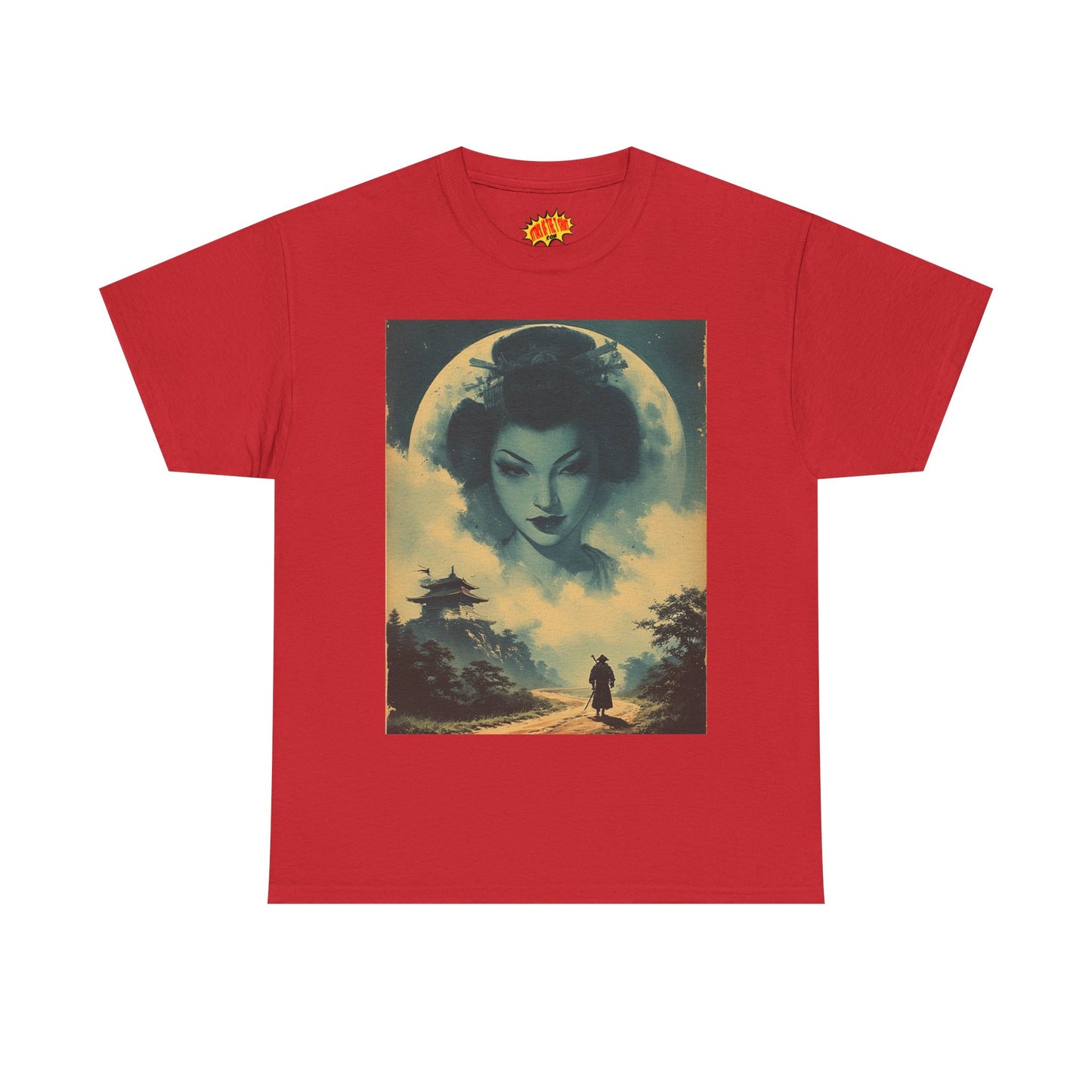 Traveller w/Full Moon Sky Woman T-Shirt *Multiple Colors*