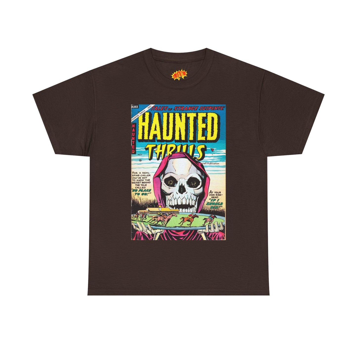Haunted Thrills November Comic Tee Shirt *Multiple Colors*
