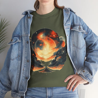 Moonscape w/Clouds Graphic Tee Shirt