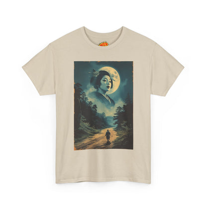 Traveller w/Full Moon Cloud Woman T-Shirt