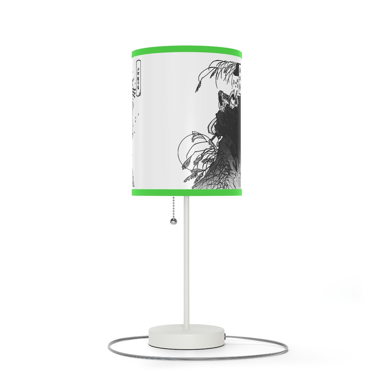 Japanese Woodcut Lamp