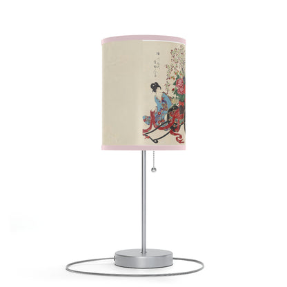 Flower Cart by Chikanobu Japanese Lamp Many Colors Available