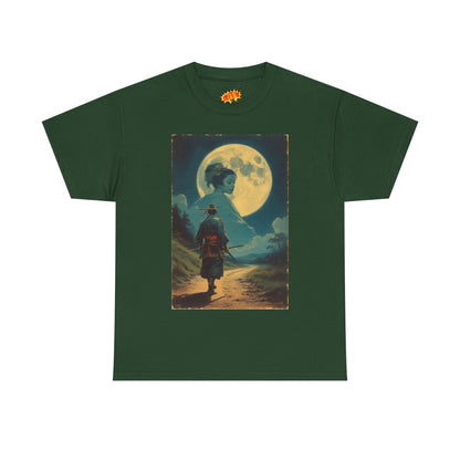 Travelling Samurai w/Cloud Woman T-Shirt