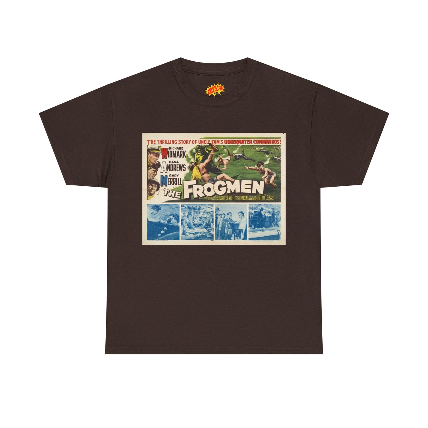 The Frogmen Movie Poster T-Shirt *Multiple Colors*