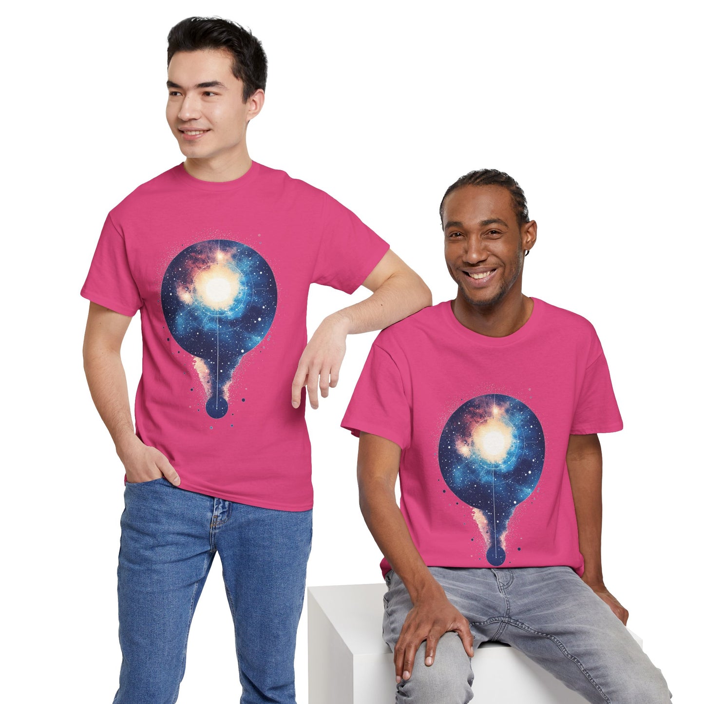 Star Galaxy Nebula Art Graphic Tee Shirt *Multiple Colors*