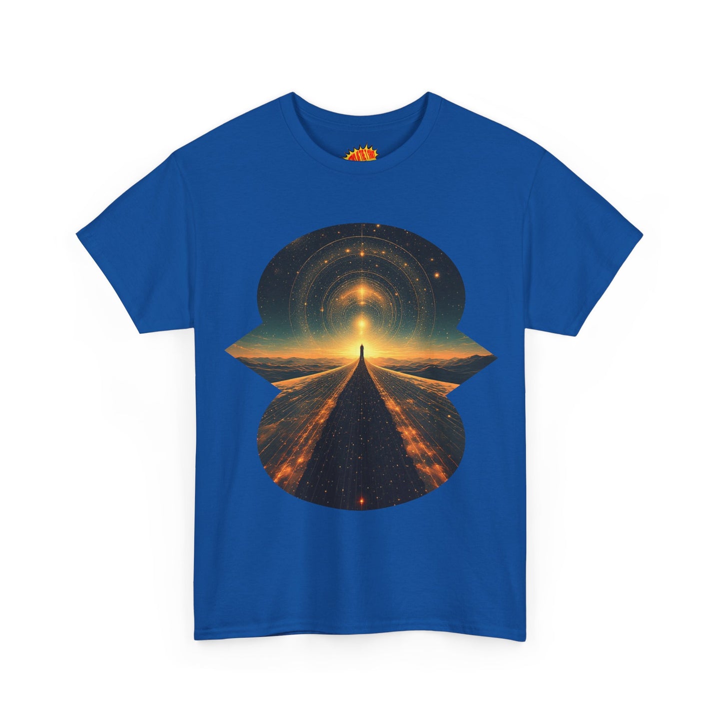 Cosmic Path Space Graphic Art Tee Shirt *Multiple Colors*