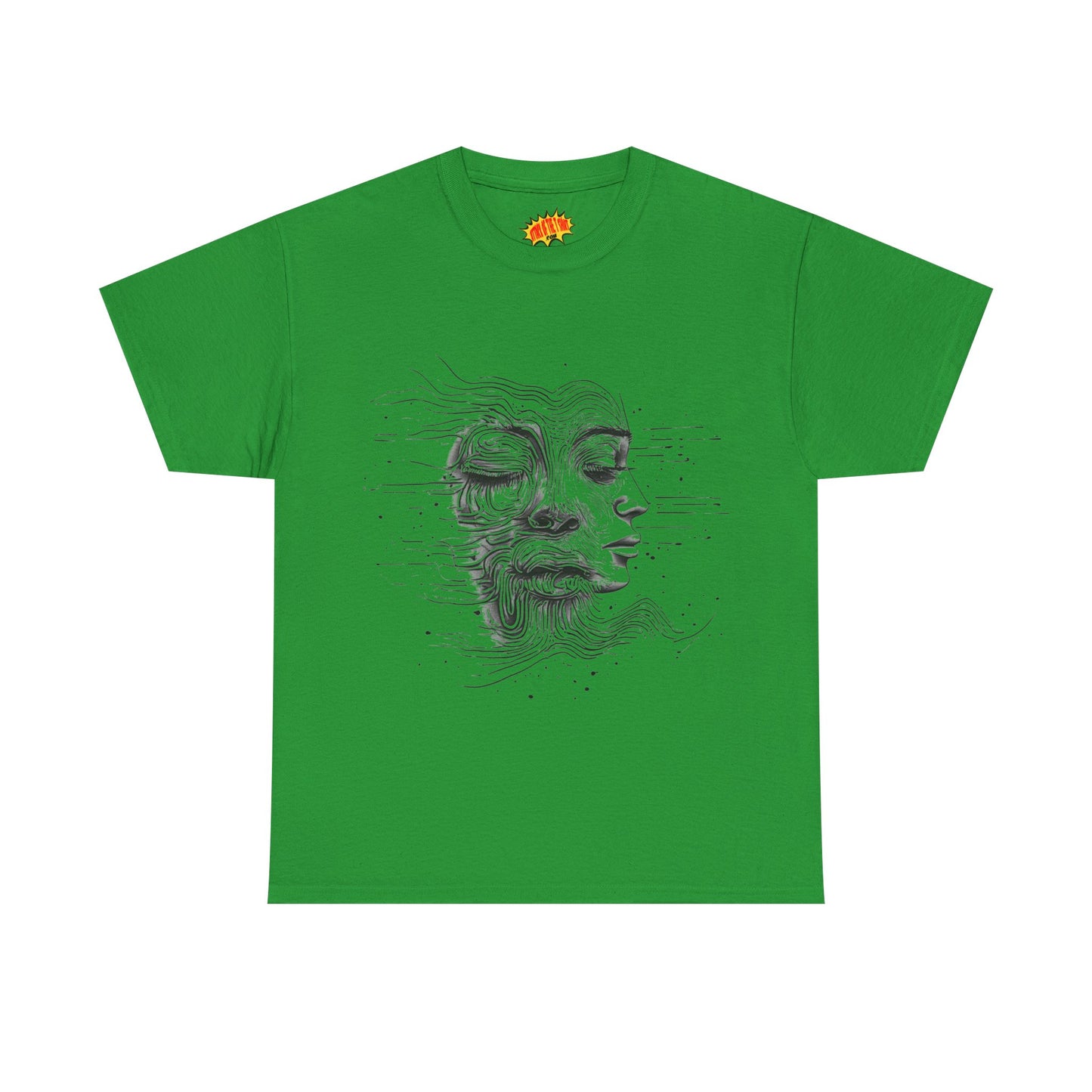 Line Drawing Graphic Art Faces Tee Shirt *Multiple Colors*
