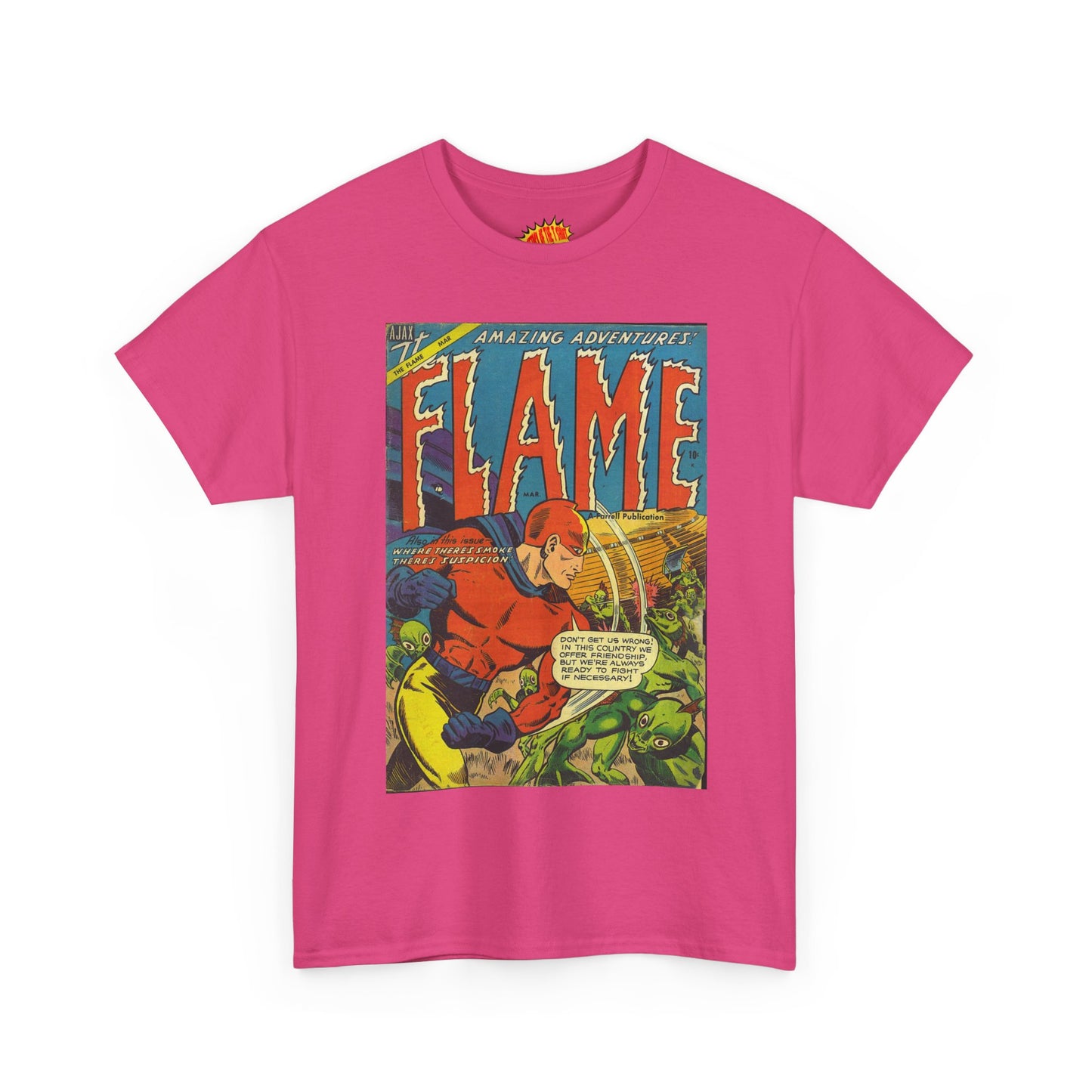 The Flame March Comic Tee Shirt *Multiple Colors*