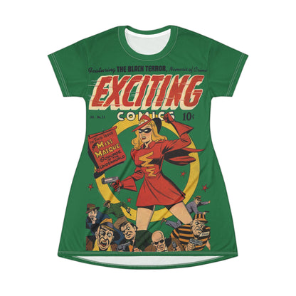 Exciting Comics #53 feat. Miss Masque T-Shirt Dress