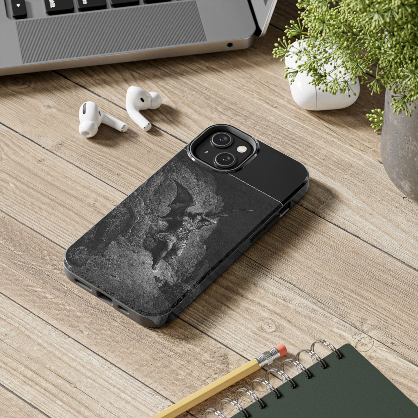 Lucifer by Gustave Dore iPhone Case *Many Sizes Available*