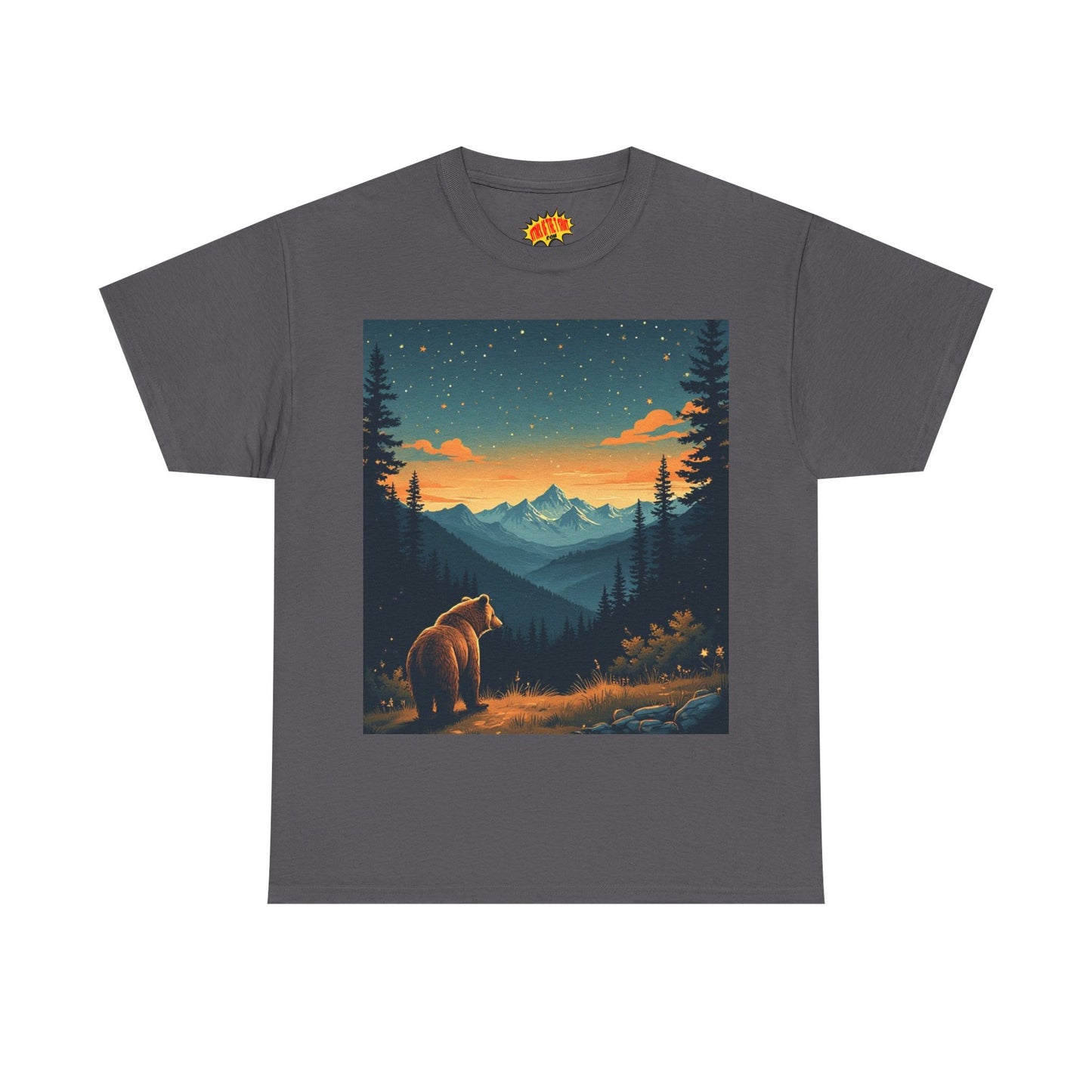 Mountain Bear Sunrise Scene T-Shirt *Multiple Colors*