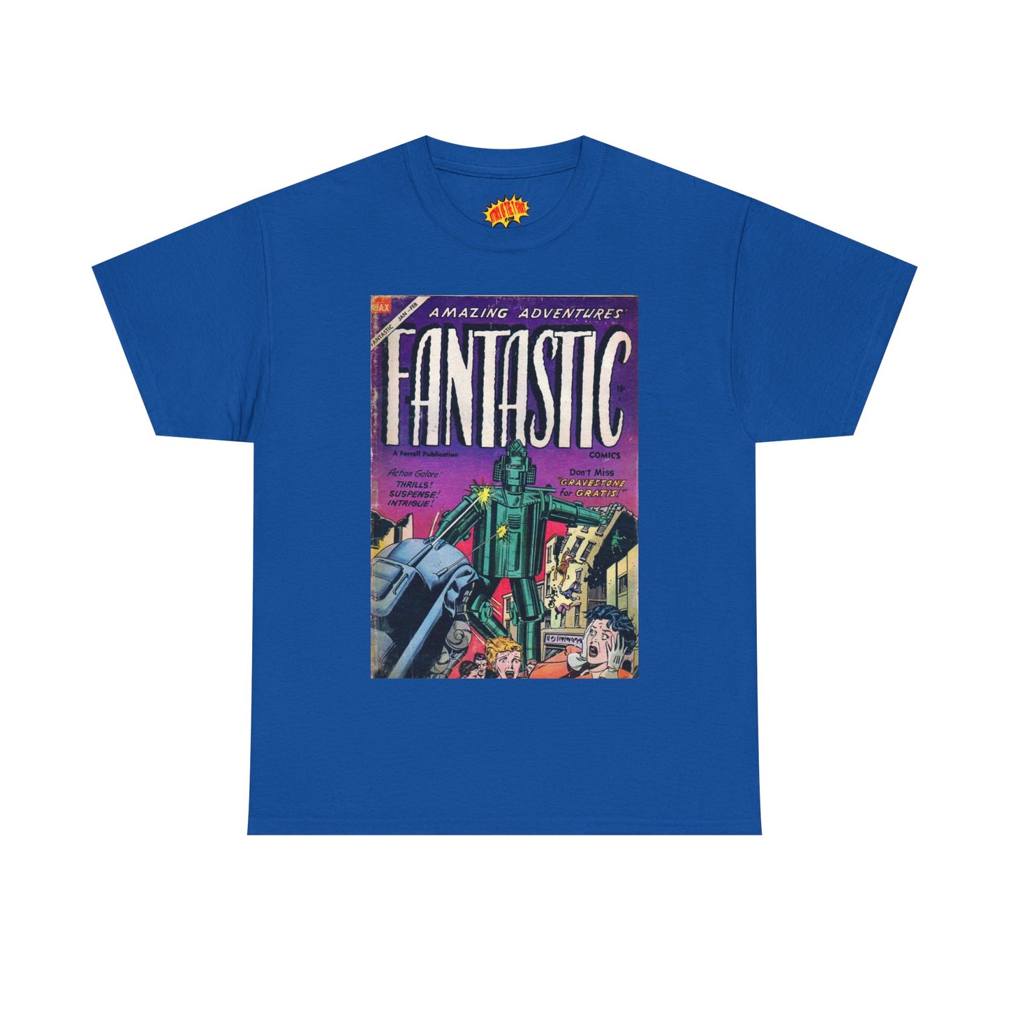 Fantastic January - February Comic Tee Shirt *Multiple Colors*