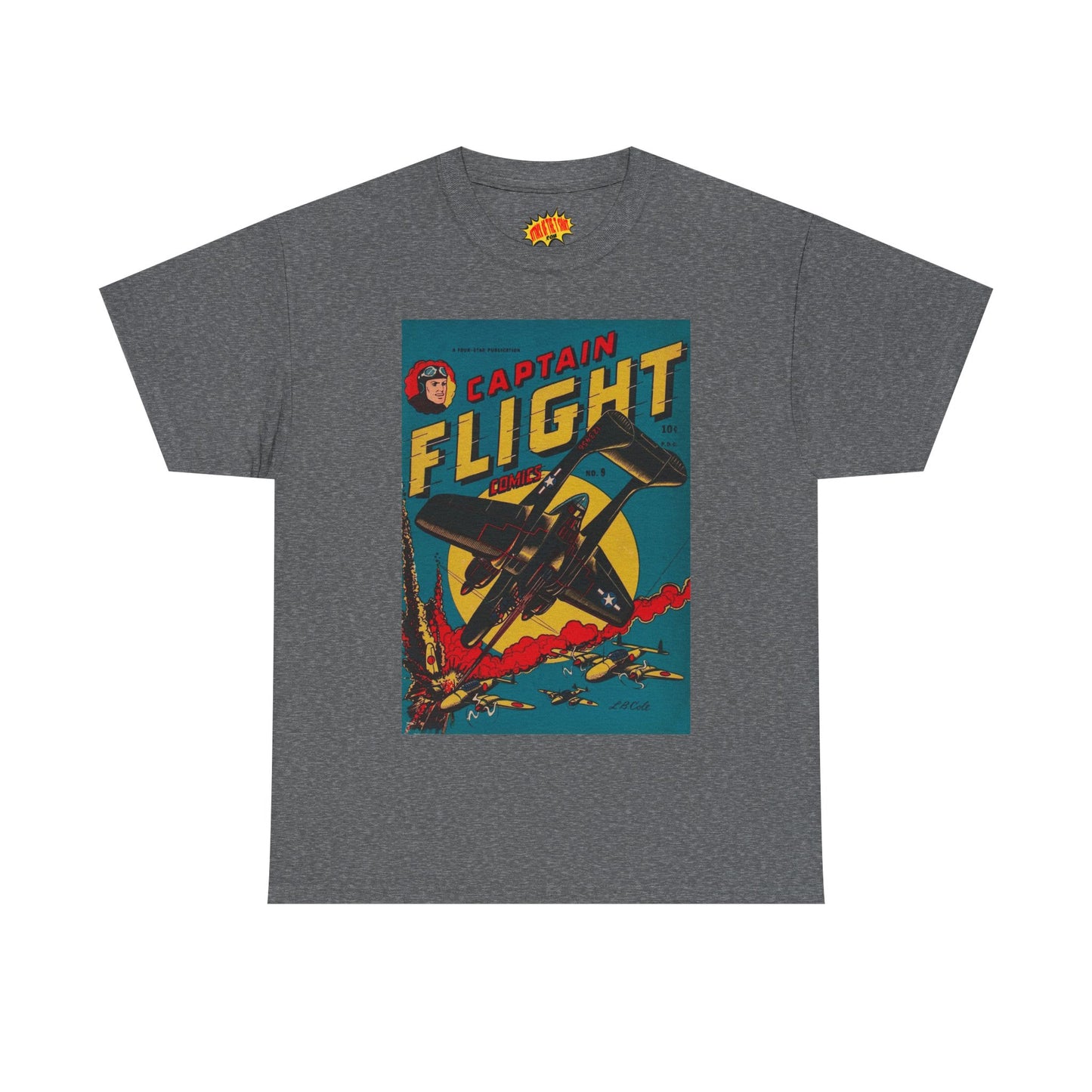 Captain Flight No. 9 Comic Tee Shirt *Multiple Colors*