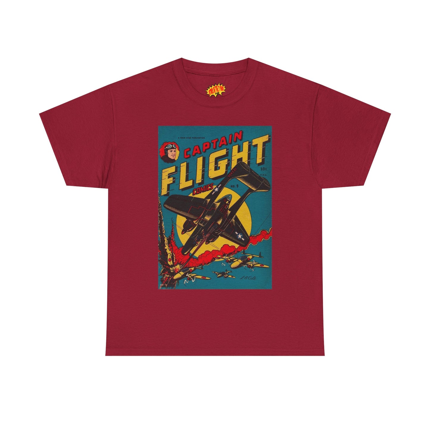 Captain Flight No. 9 Comic Tee Shirt *Multiple Colors*