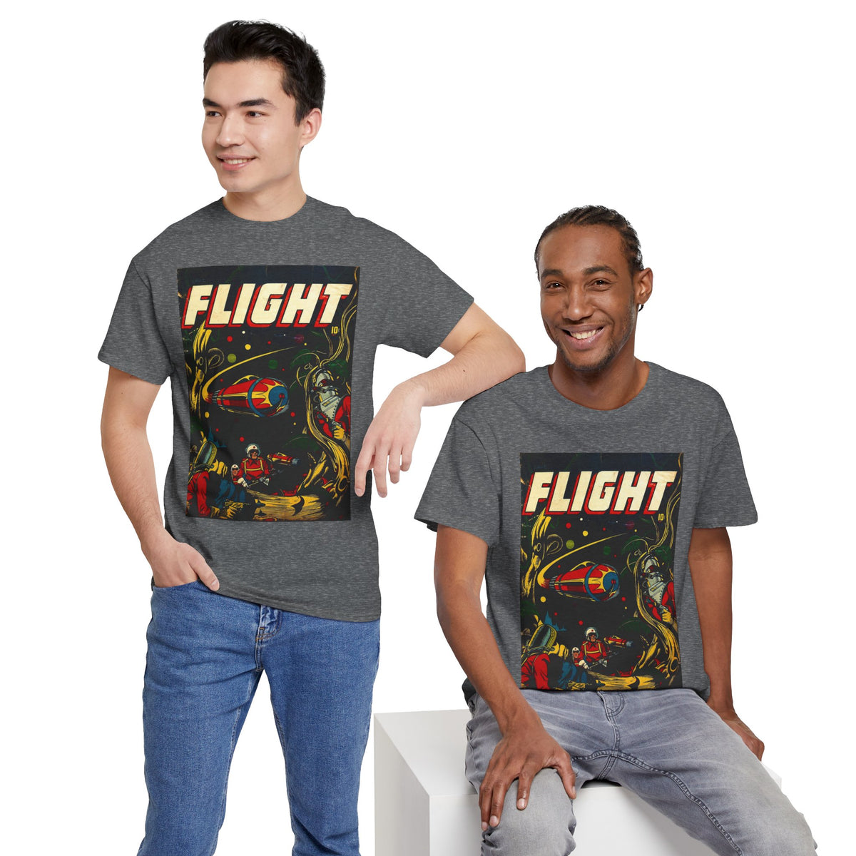 Captain Flight Comic Book Tee Shirt