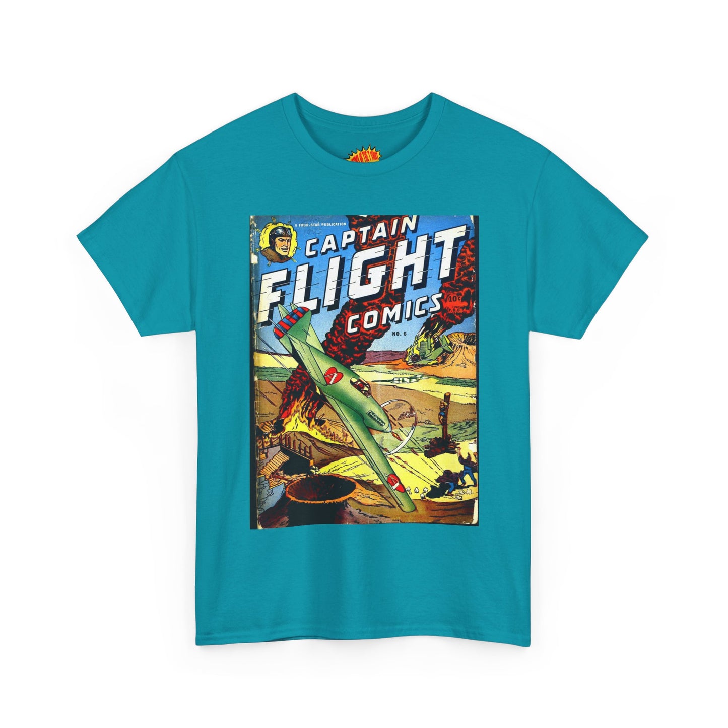 Captain Flight No. 6 Comic Tee Shirt *Multiple Colors*