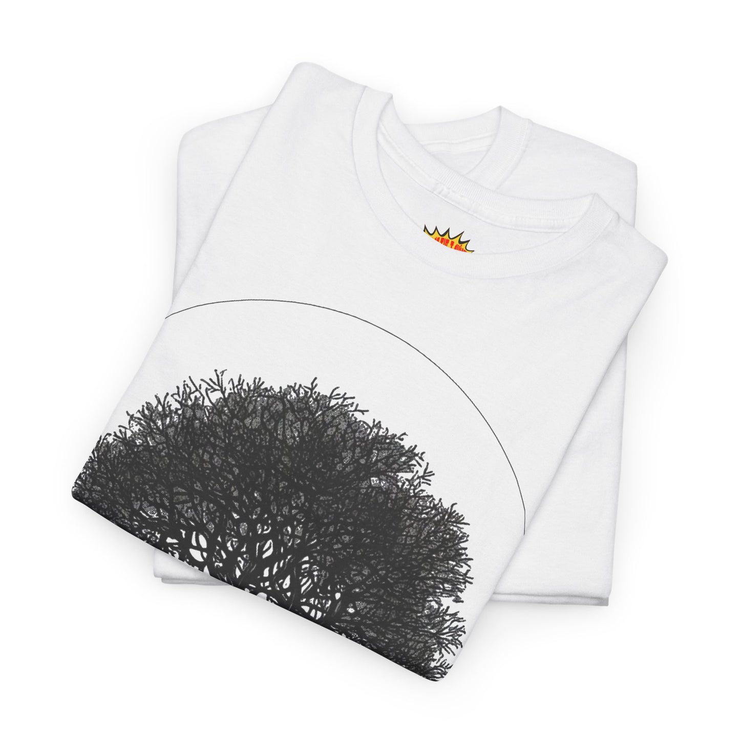 Circle Tree Sketch Drawing Graphic Art Tee Shirt *Multiple Colors*