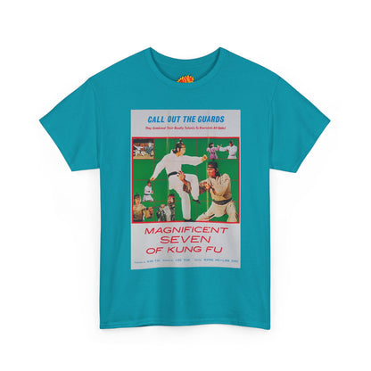 Magnificent Seven of Kung-Fu Movie Poster T-Shirt