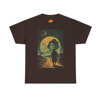 Samurai w/Double Moon Woman T-Shirt