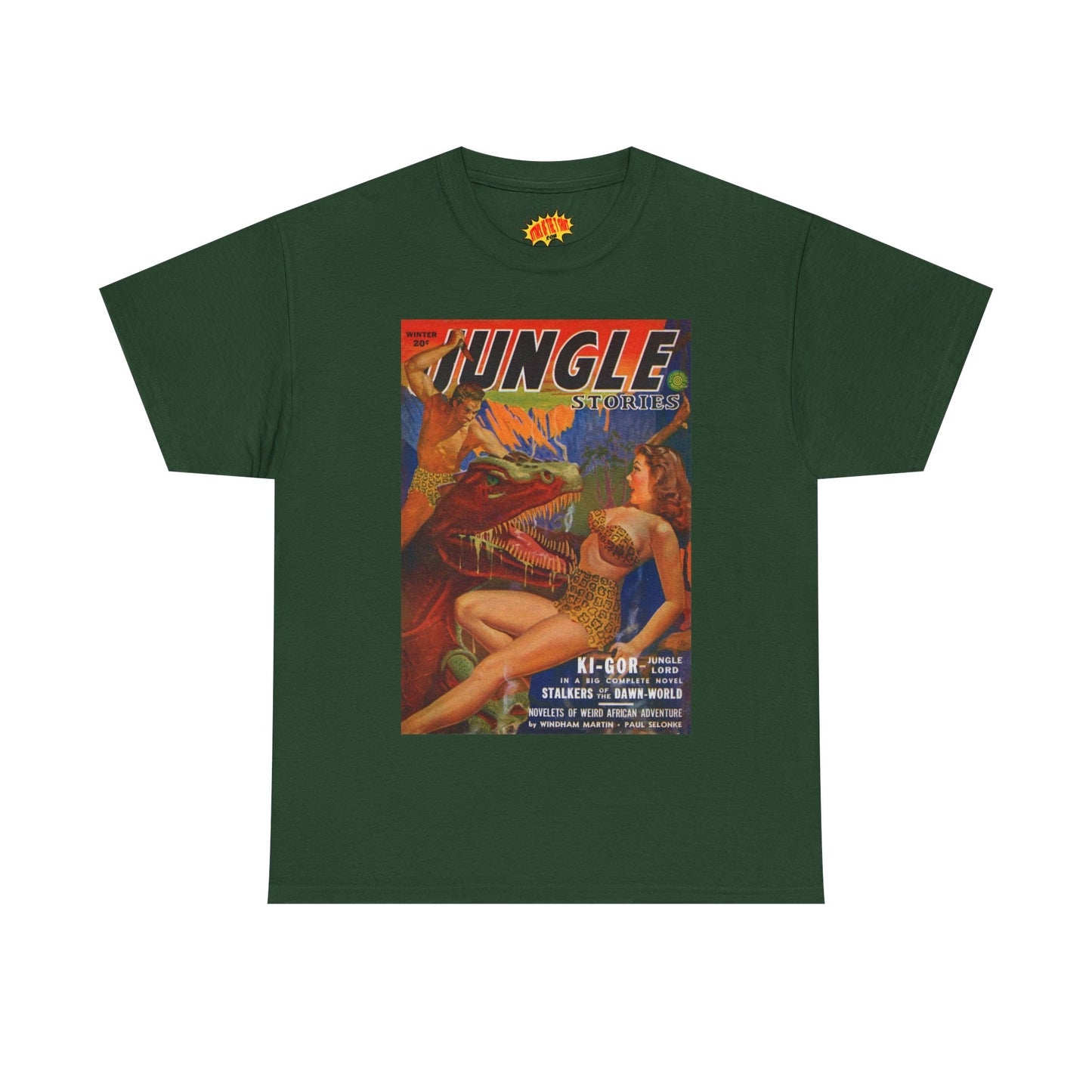 Jungle Stories Winter Comic Tee Shirt *Multiple Colors*