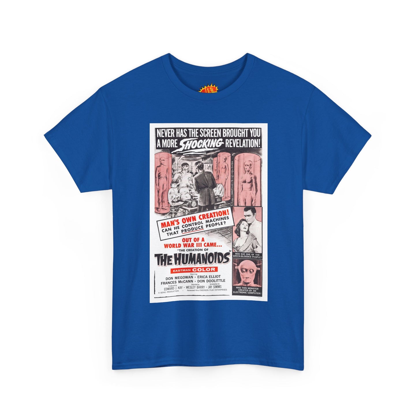 The Creation of the Humanoids Movie Poster T-Shirt *Multiple Colors*