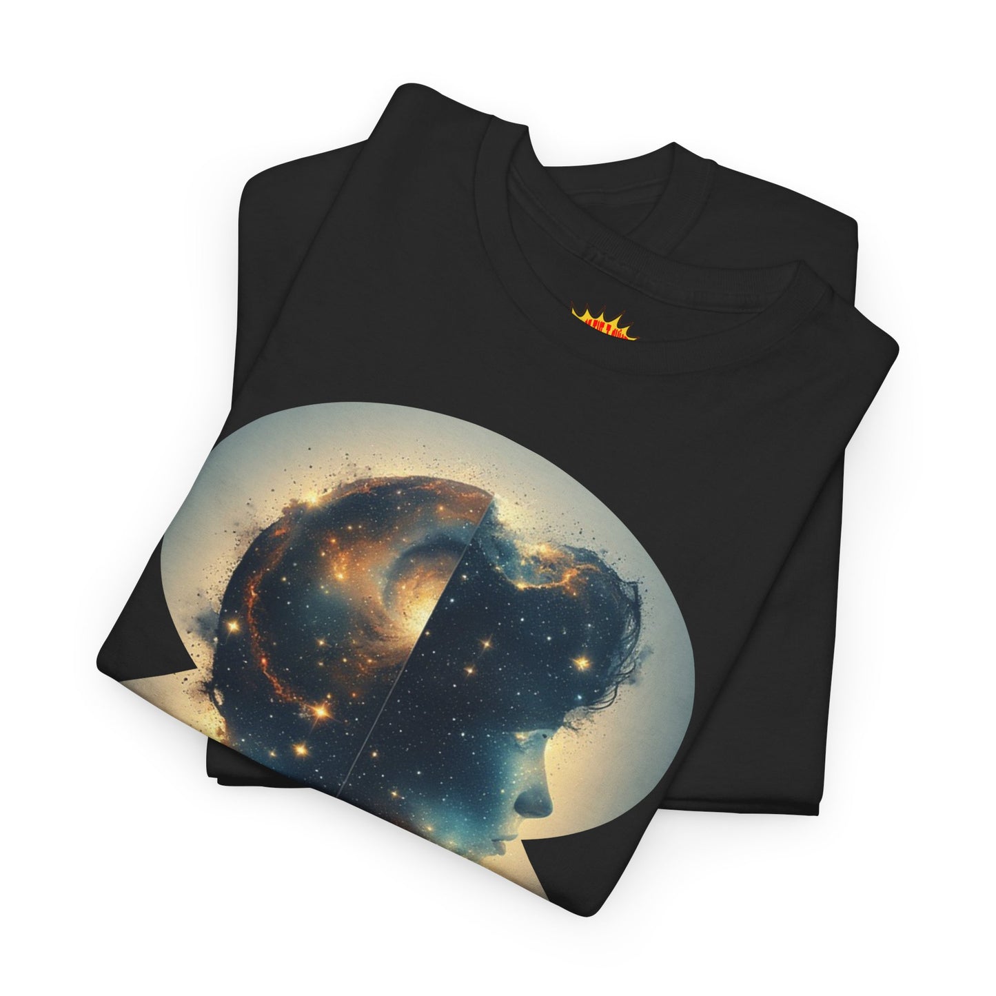 Cosmic Silhouette Galaxy Graphic Art Tee Shirt *Multiple Colors*
