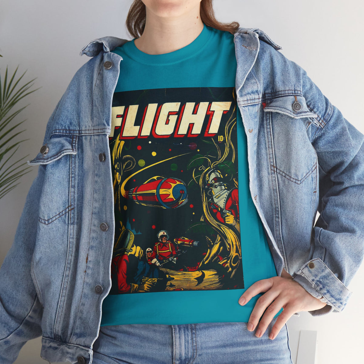 Captain Flight Comic Book Tee Shirt