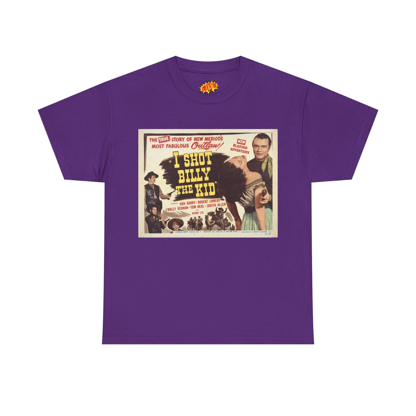 I Shot Billy the Kid Movie Poster T-Shirt *Multiple Colors*