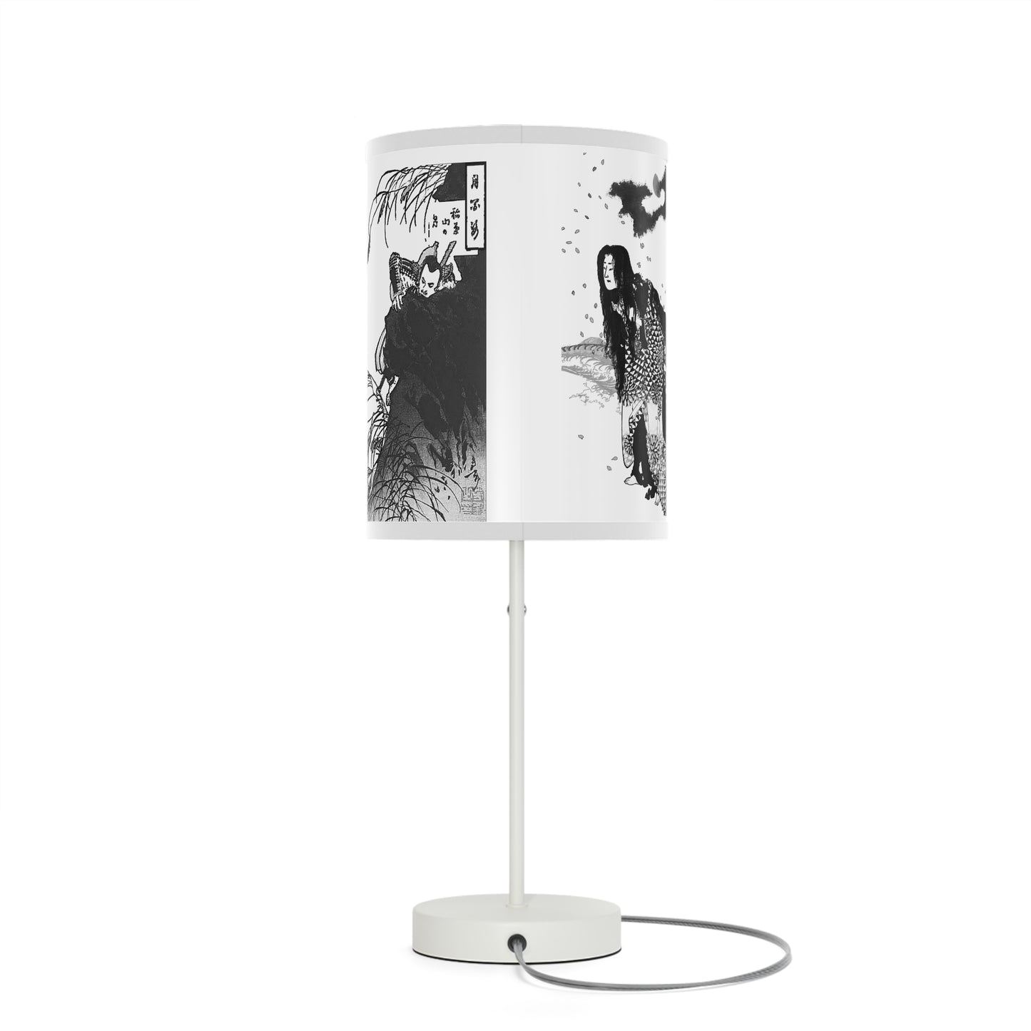 Japanese Woodcut Lamp