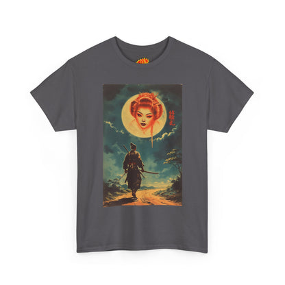Walking Samurai w/Blood Moon Woman T-Shirt