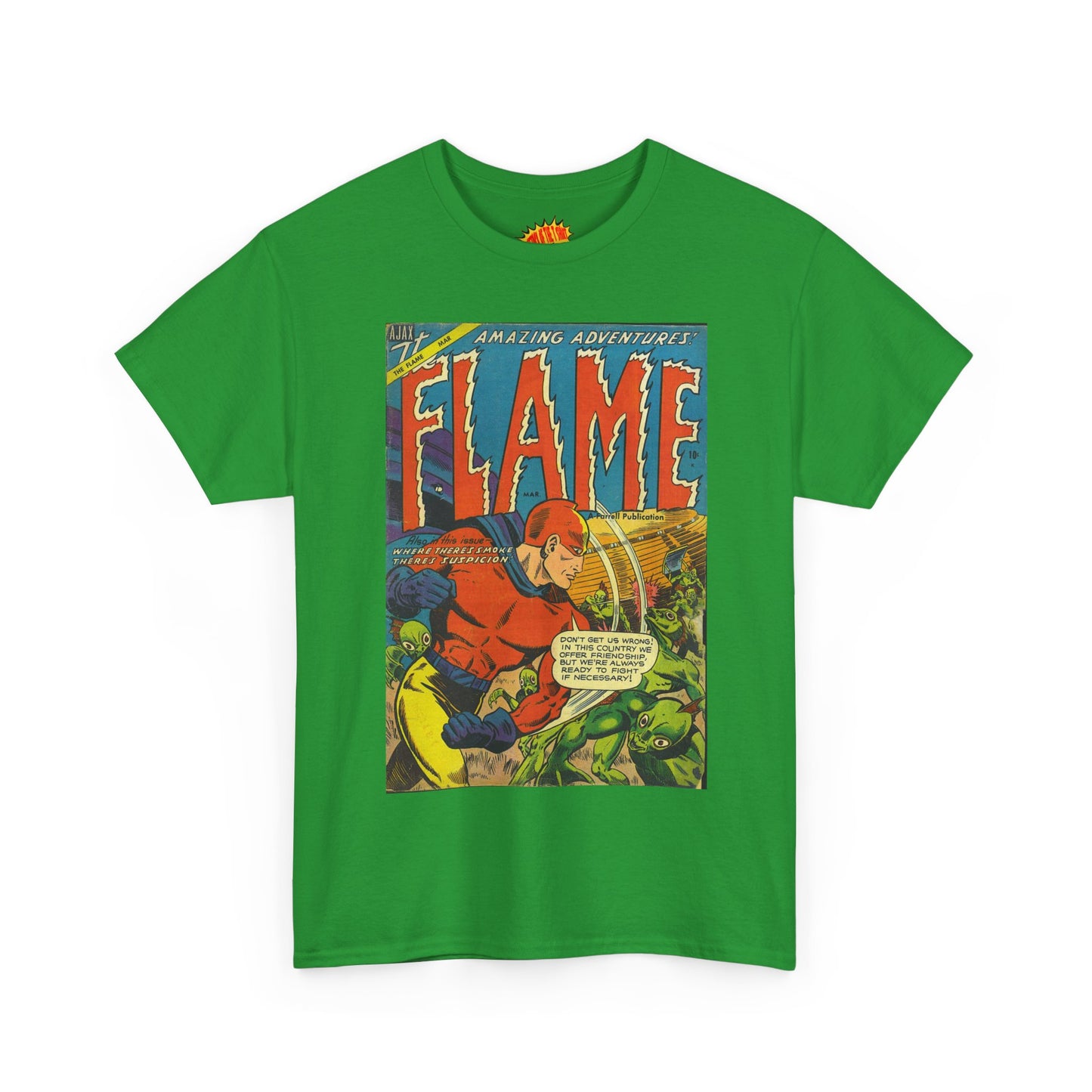 The Flame March Comic Tee Shirt *Multiple Colors*