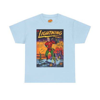 Lightning Comics August Comic Tee Shirt
