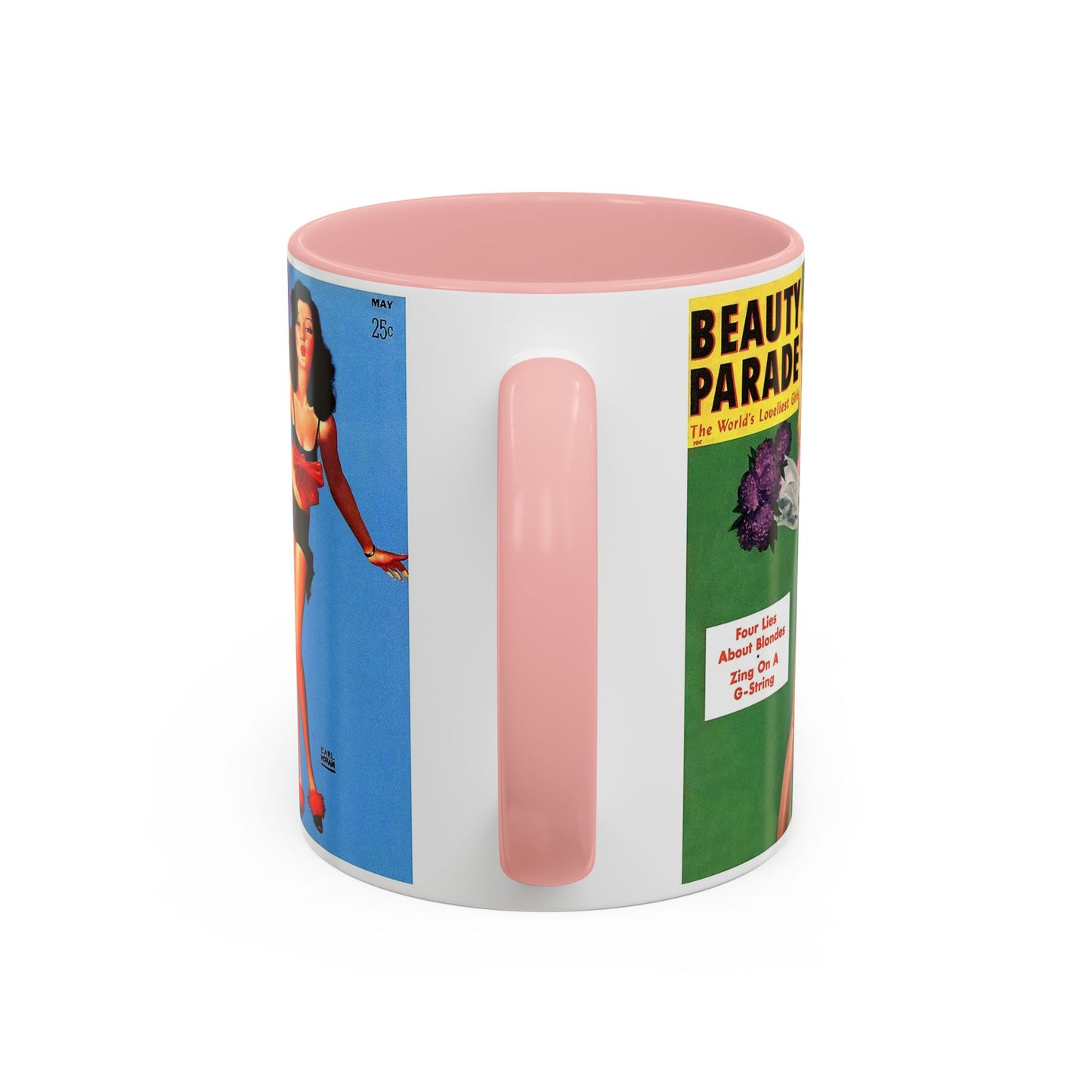Beauty Parade Pin-Up Coffee Mug - 11oz, Multiple Colors Available
