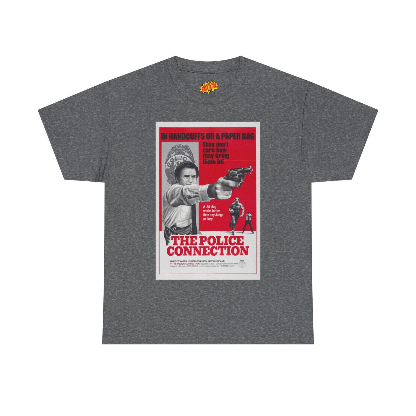 The Police Connection Movie Poster T-Shirt *Multiple Colors*