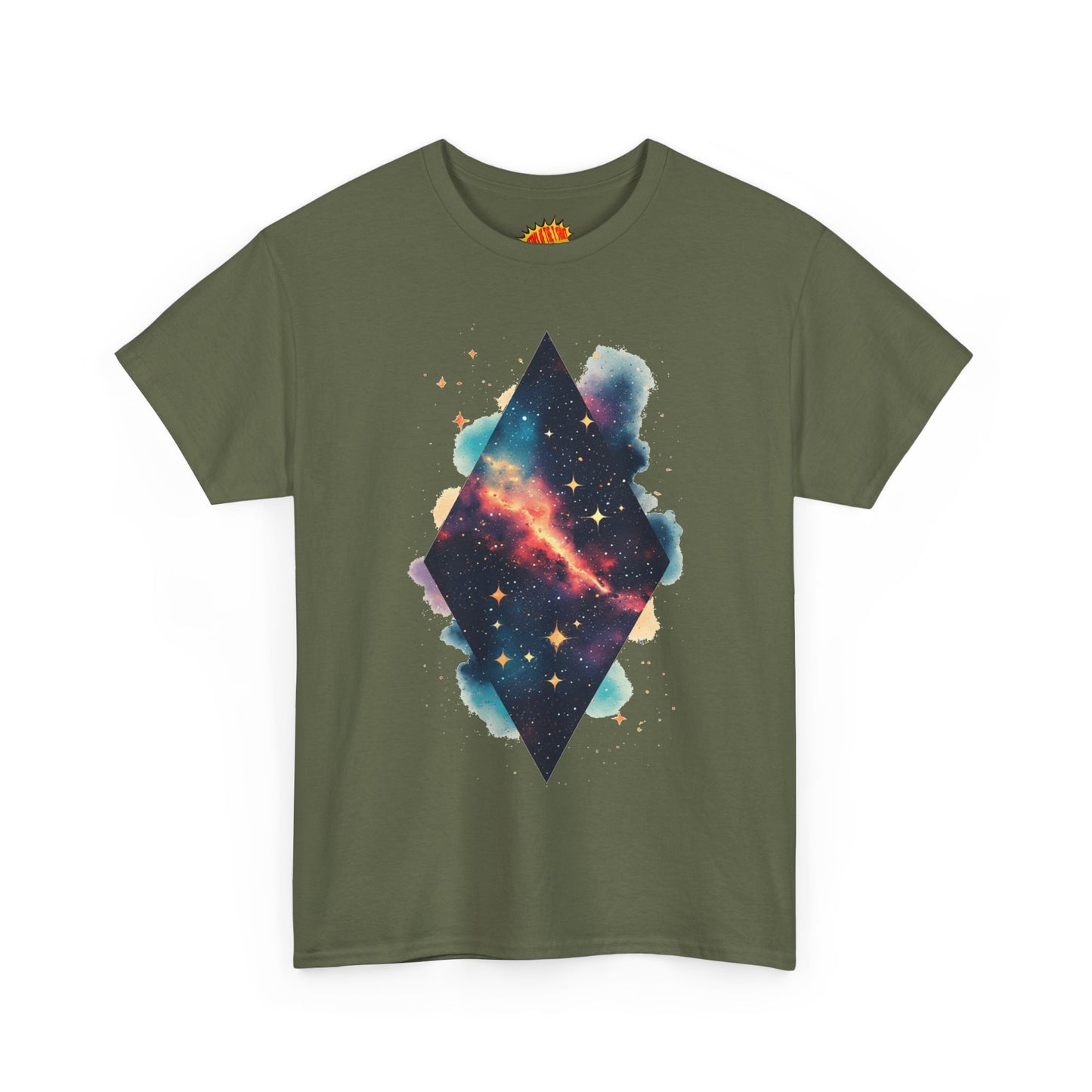 Diamond Galaxy Nebula Art Graphic Tee Shirt *Multiple Colors*
